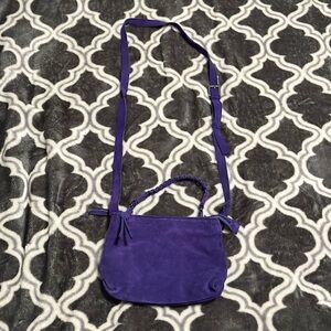 Free People suede purse